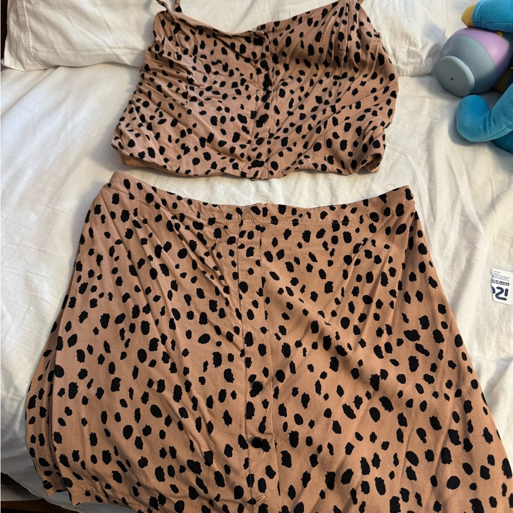 Skirt set